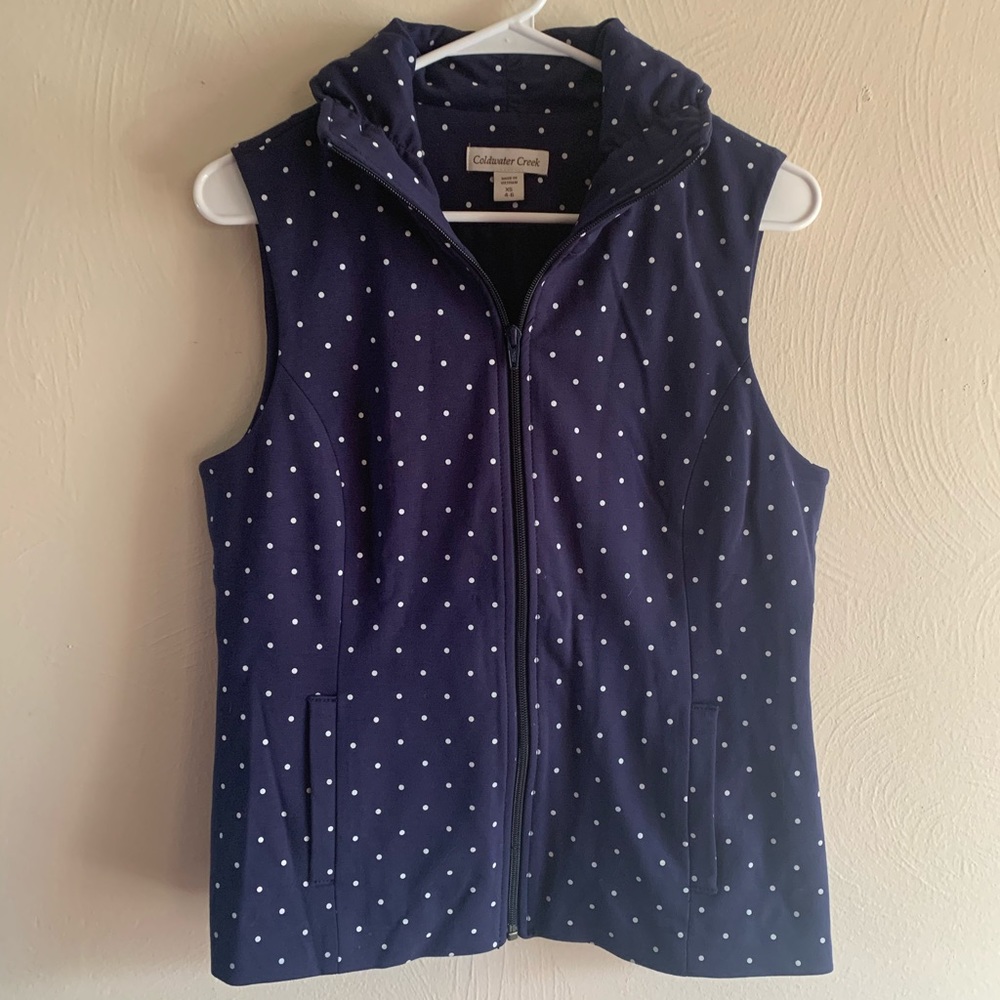 Polka Dot Vest